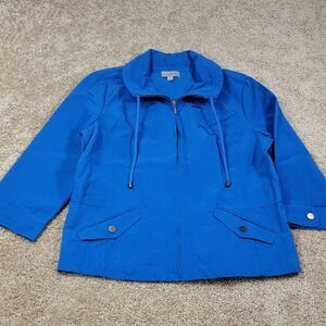 New Amber Sun Collection Womens Jacket Nordstrom Princess Blue Size Medium